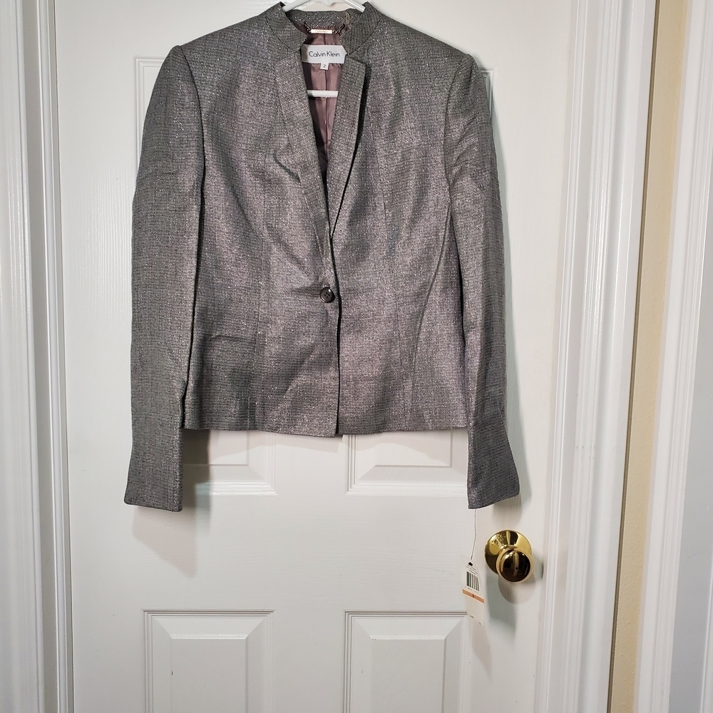 Calvin Klein Gray Blazer